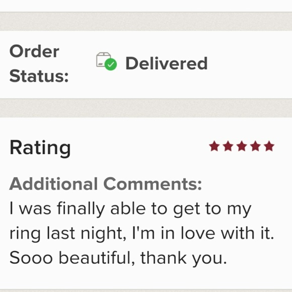 ON SALE Eternity white Gold Plated Engagement Ring - Picture 7 of 11