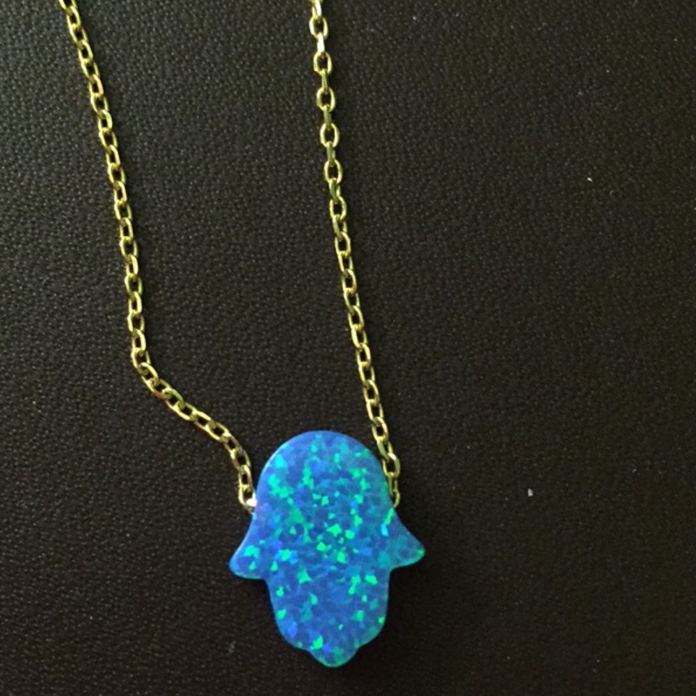Hamsa necklace
