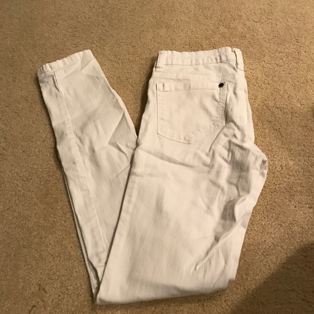 White jeans
