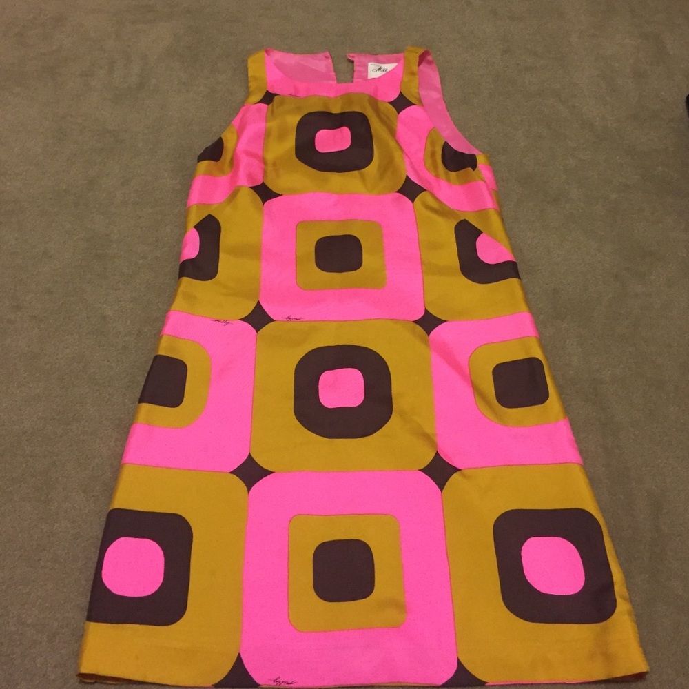 Milly retro mini dress