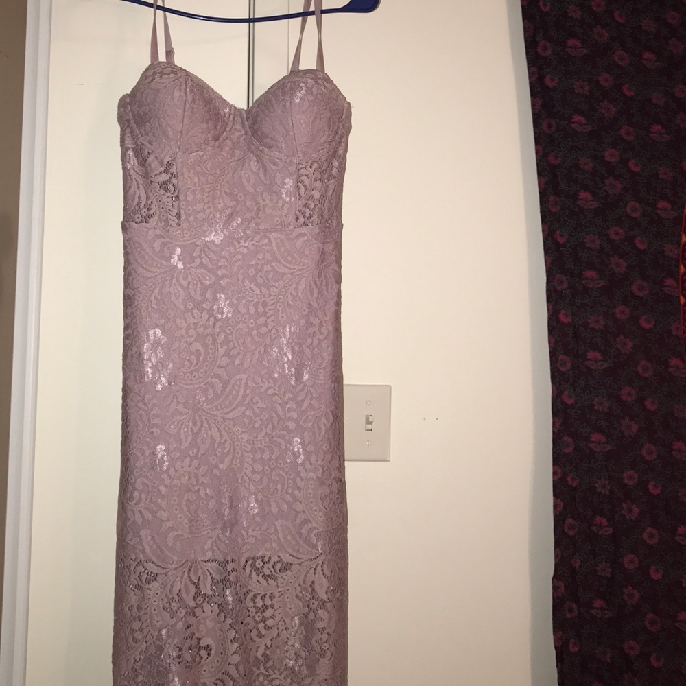 Lace purple dress ! FINAL SALE !