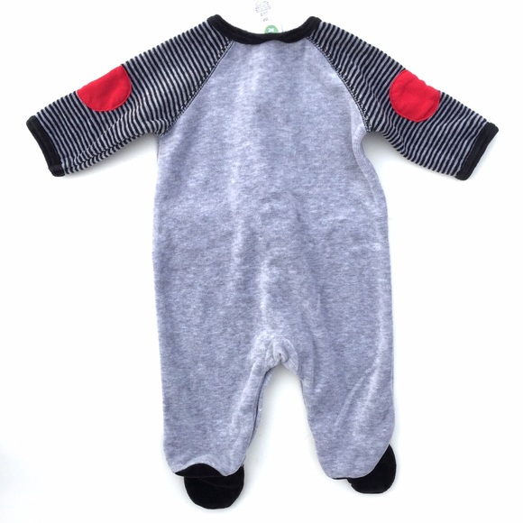 Little me footed train pajamas - Picture 5 of 5