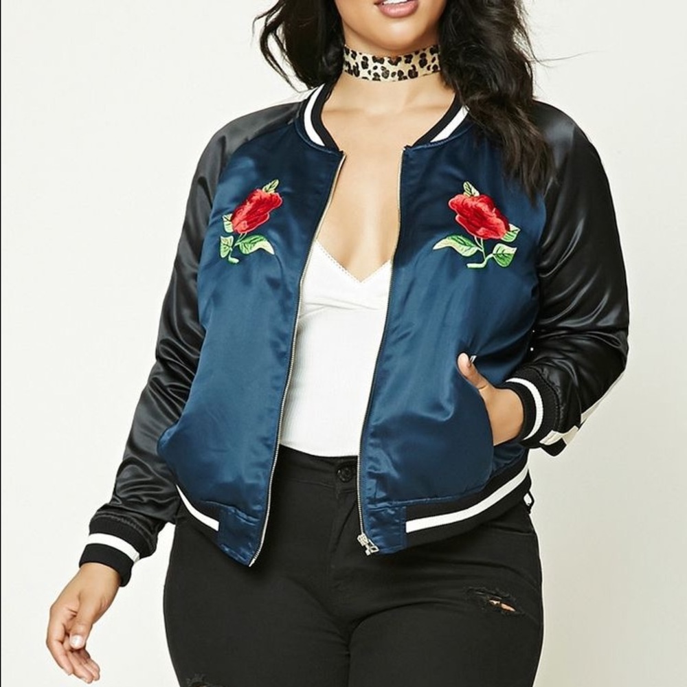 WANTED: FOREVER 21 EMBROIDERED JACKET