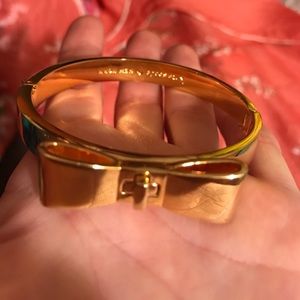 Kate Spade hinged bow bangle