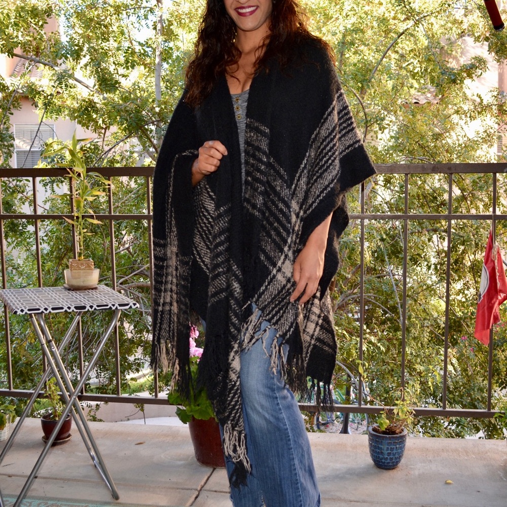 Warm poncho