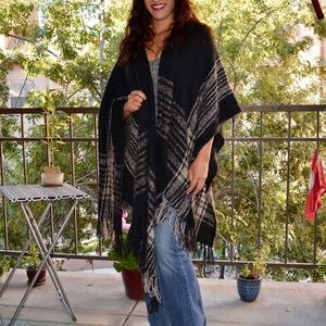 Warm poncho