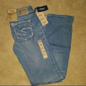 NWT Womens Silver Suki jeans sz 27