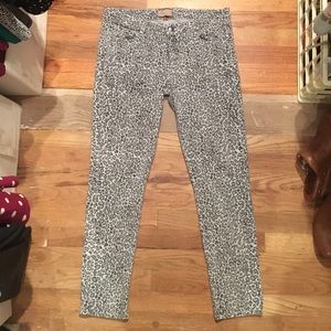 Paige Premium Denim Leopard Peg Skinny