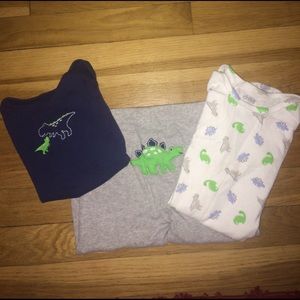 3 piece Carter dinosaur set