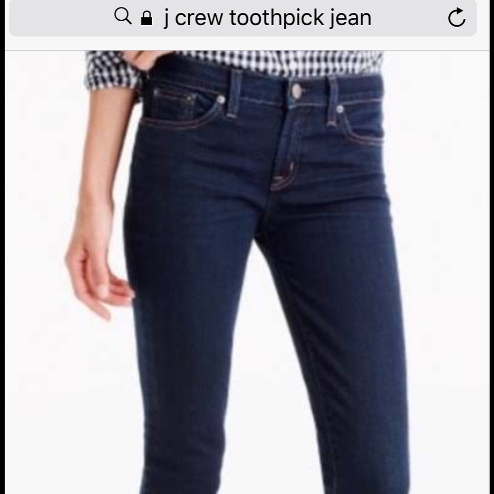 J.Crew Toothpick Jean