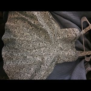 Bicycle dress from Evangeline's. Never worn.Size M