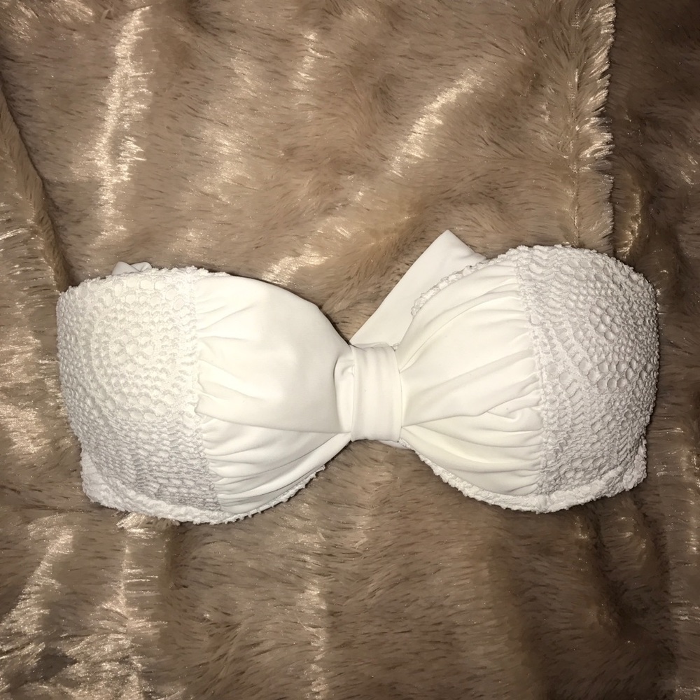 White Aerie Swim Top Sz 34B