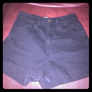 American Apparel Jeans denim shorts