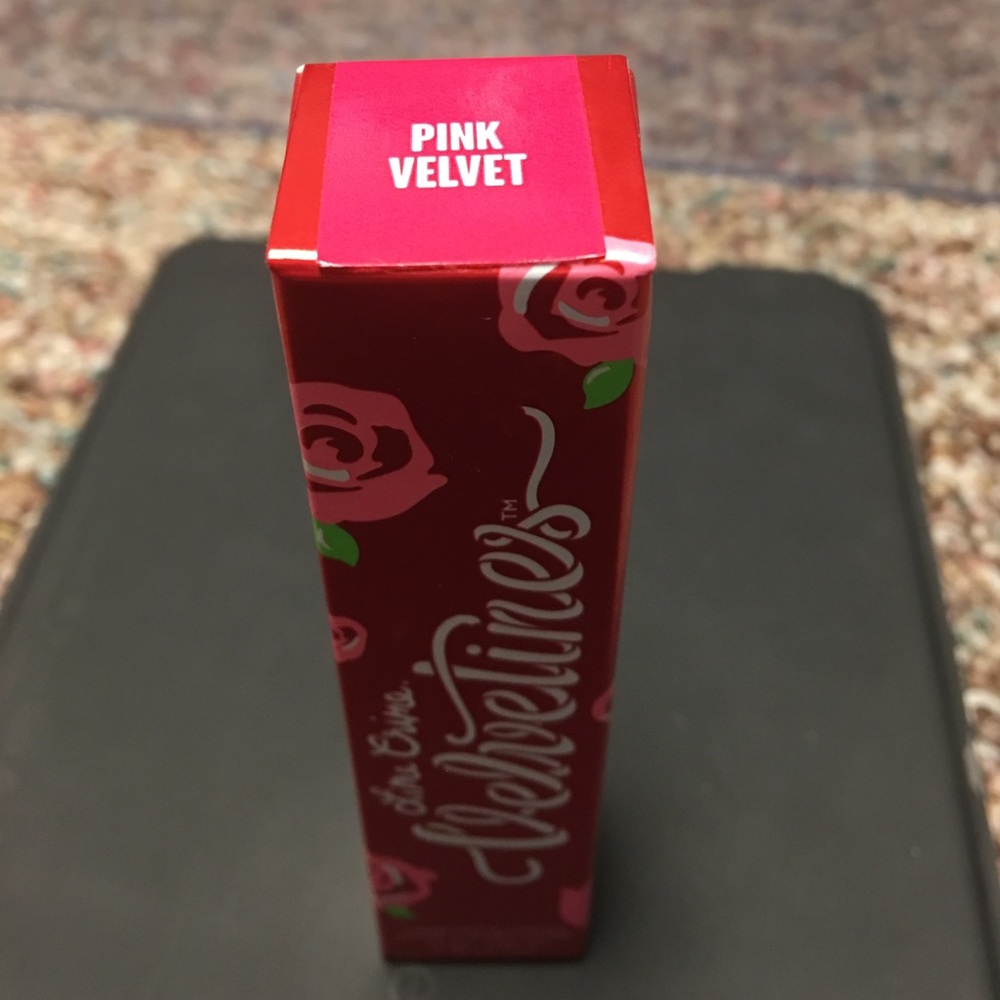 Authentic limecrime velvetine in pink velvet! NIB!