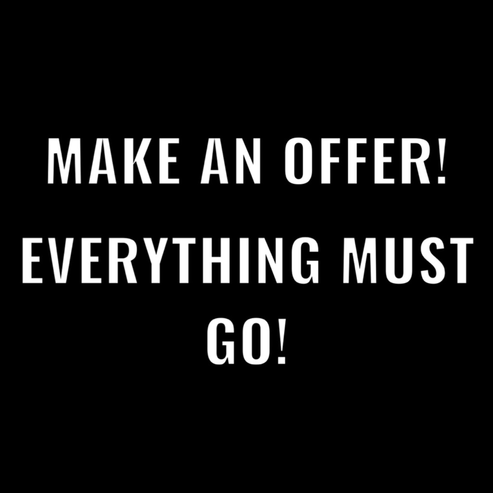 Make me a reasonable offer! Moving Sale!