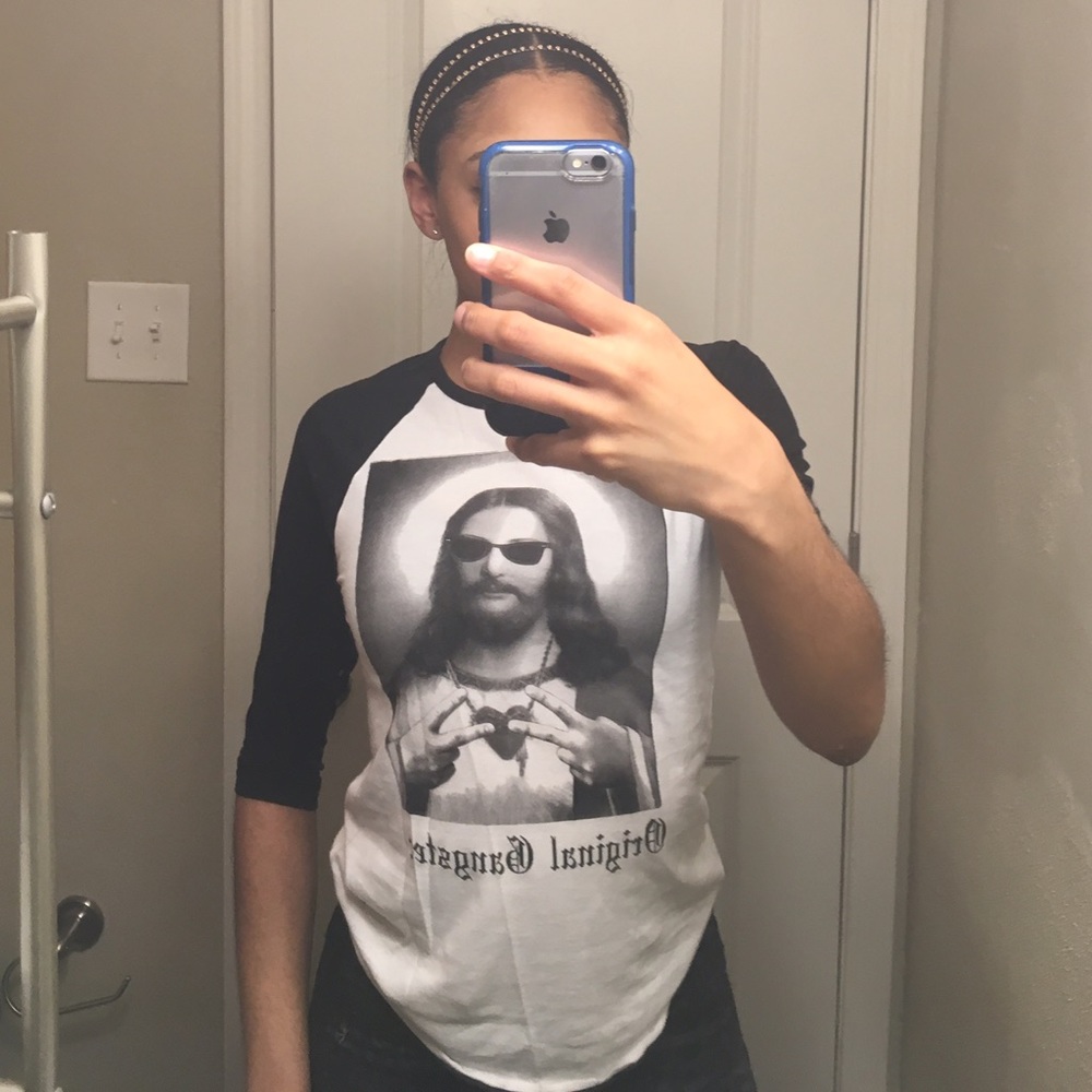 Original Gangster baseball t shirt