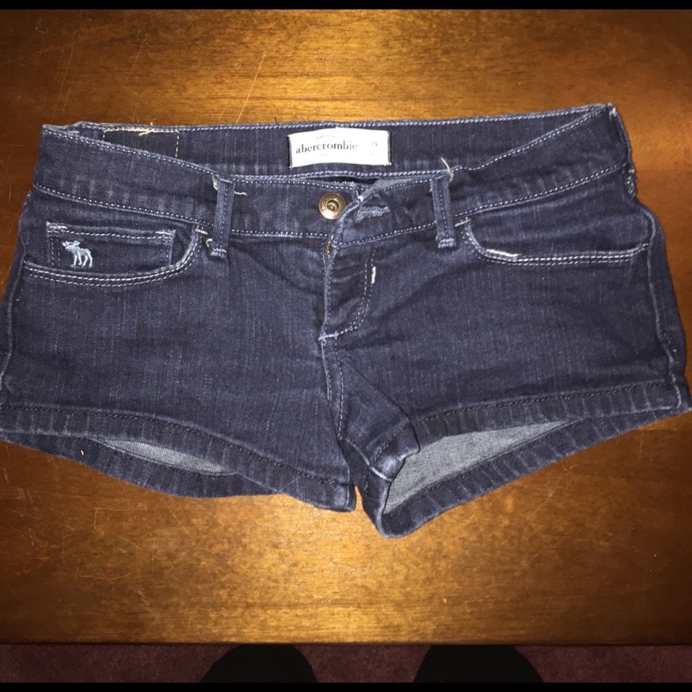 Abercrombie kids jean shorts