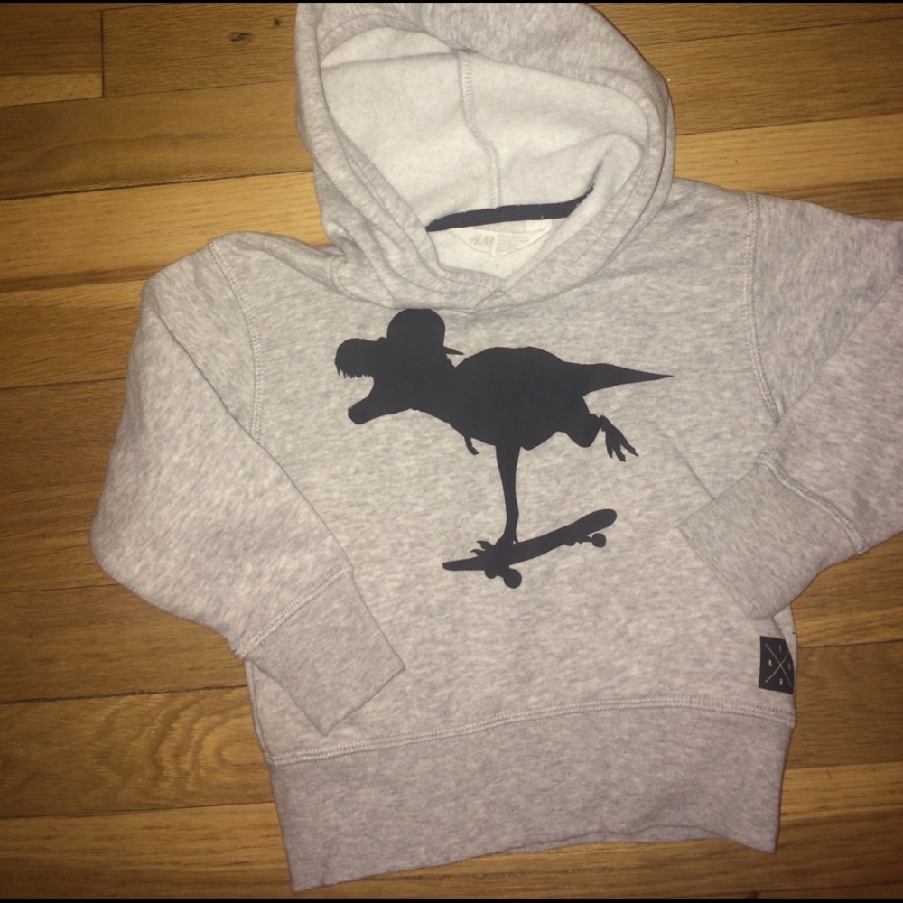 NWOT H&M dinosaur hoodie