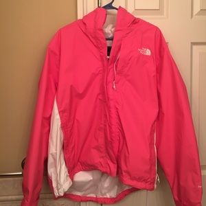 The North Face Pink Rain Jacket