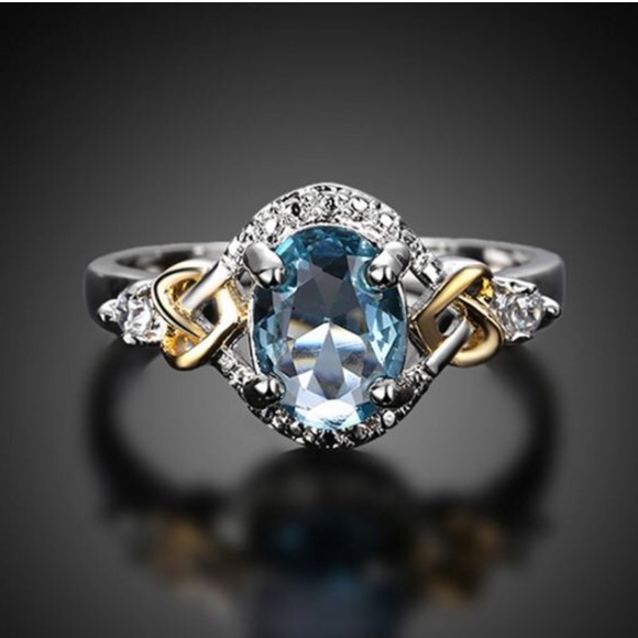 Jewelry - 🌟SIZE 7 LEFT🌟BLUE TOPAZ RING