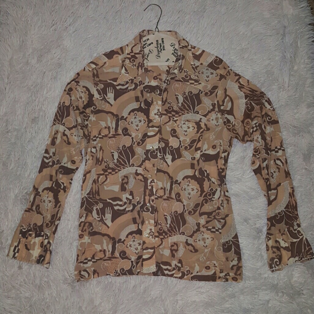 Leonardo Strassi vintage 60's - 70's shirt