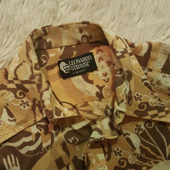 Leonardo Strassi vintage 60's - 70's shirt - Picture 2 of 5