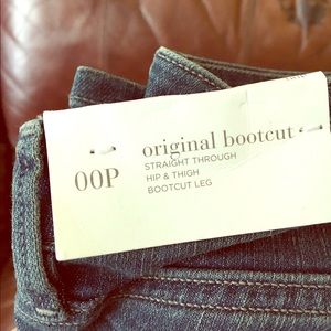 original bootcut straight through hip& thigh 00p