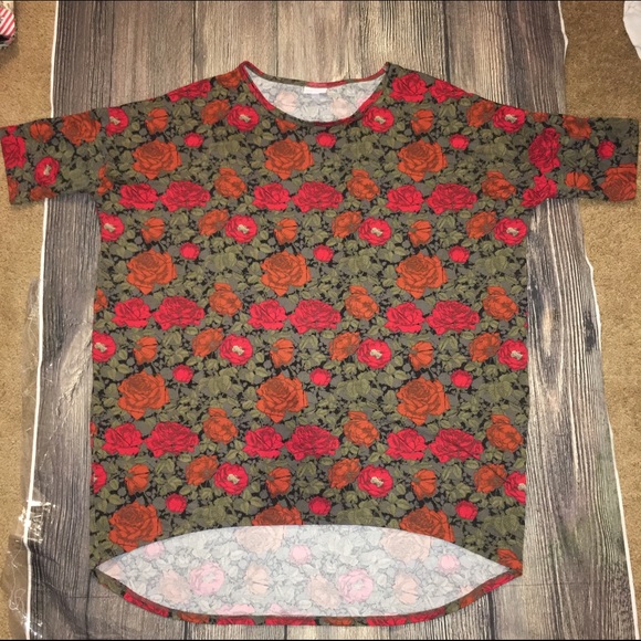 LuLaRoe Tops - LULAROE UNICORN DISNEY ROSES XL IRMA