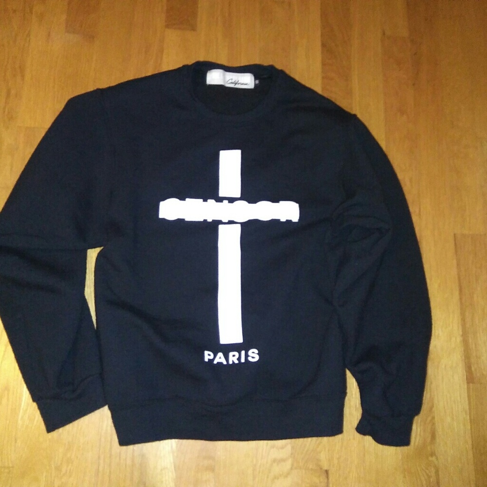 The Laundry Room Paris sweatshirt .Sz S