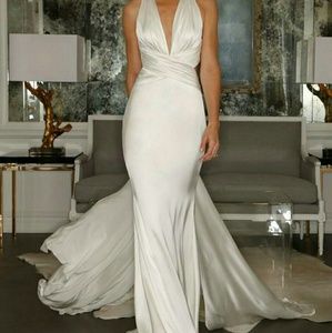 2015 Beach Sexy Wedding Dresses Criss Cross Straps