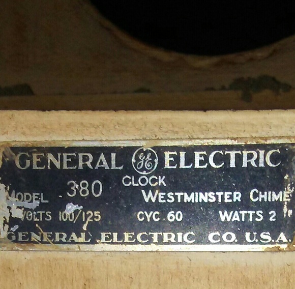 General Electric grandmother clock - Picture 4 of 4