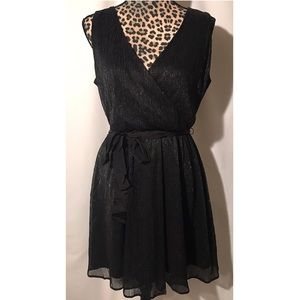 Banana Republic Black Glitter Dress