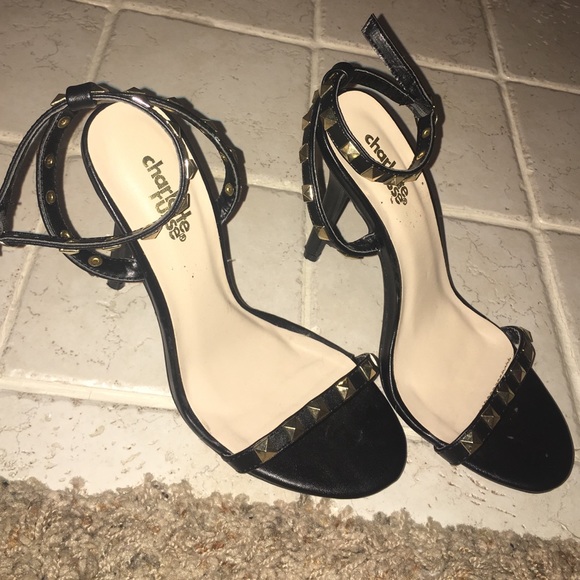 SOLD⚠️‼️Charlotte Russe Stud Heels - Picture 1 of 3