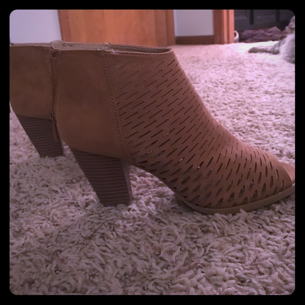 Open-toed heels - never been worn
