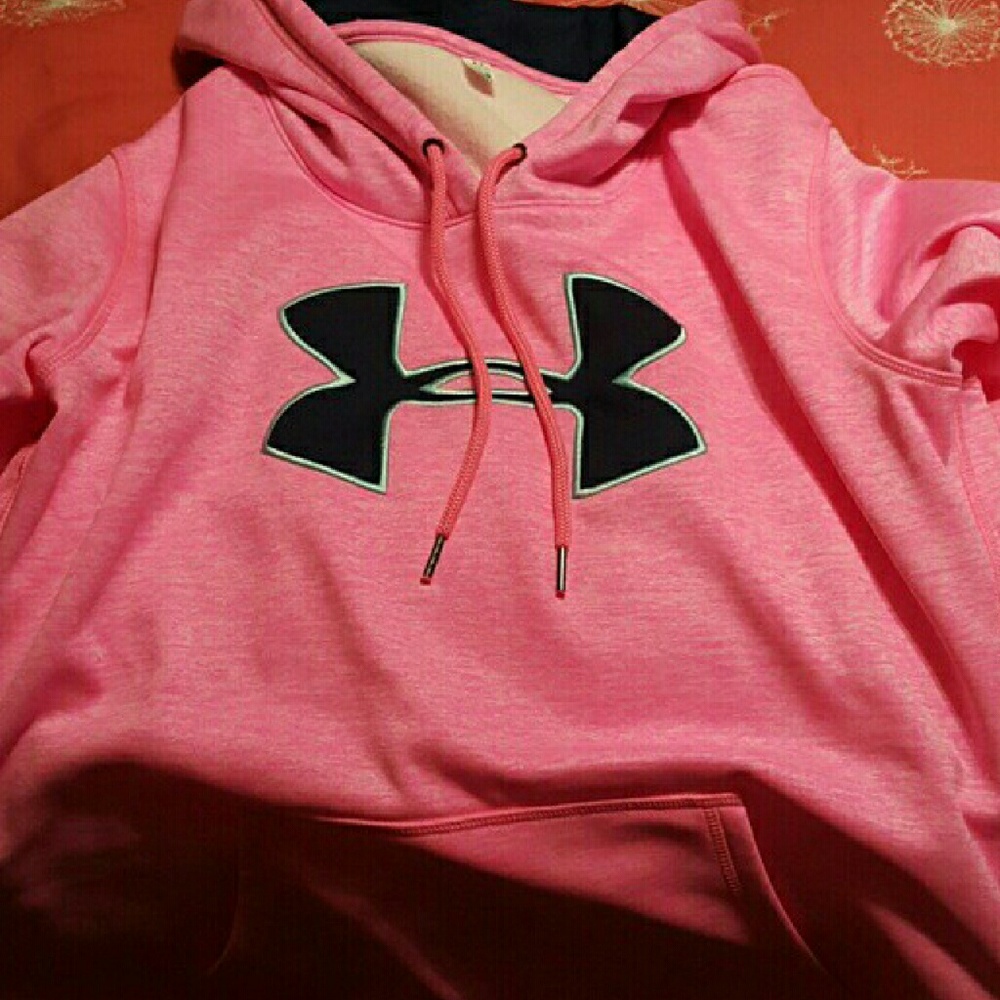 Pink Under Armour Hoodie