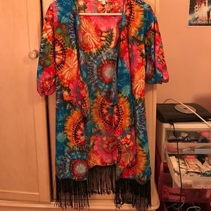 Lularoe Monroe kimono S