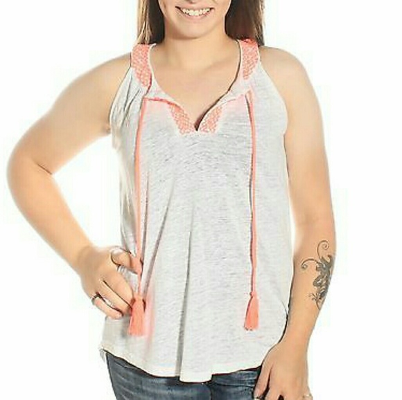 🌺NEW🌺I.N.C.~ EMBROIDERED TOP - Picture 6 of 8