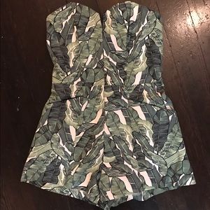 Palm Tree Romper