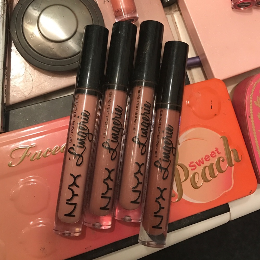 NYX Lip Lingerie--Nudes