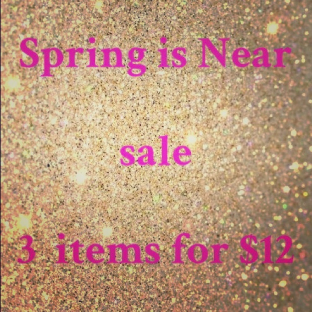 SALE!!! 3 items for $12