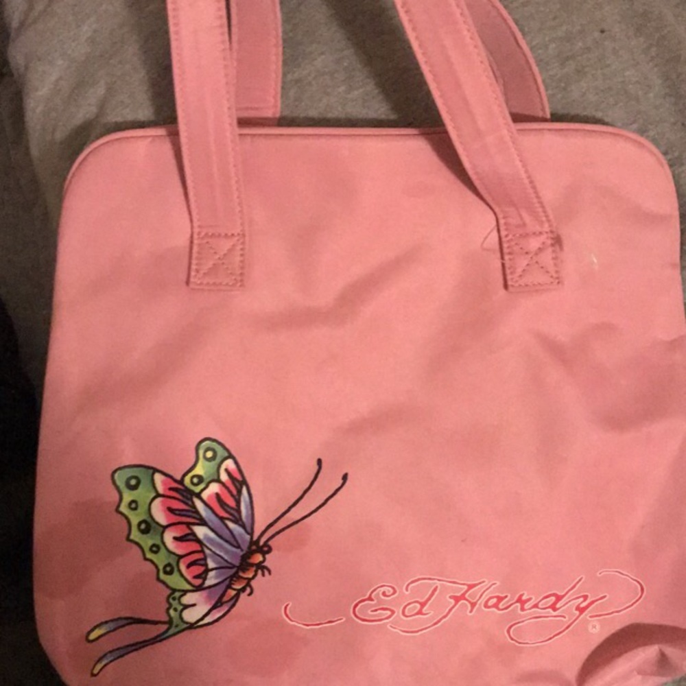 Ed hardy cosmetics bag