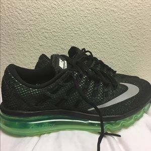 Nike air max 2016 black voltage / green reflective
