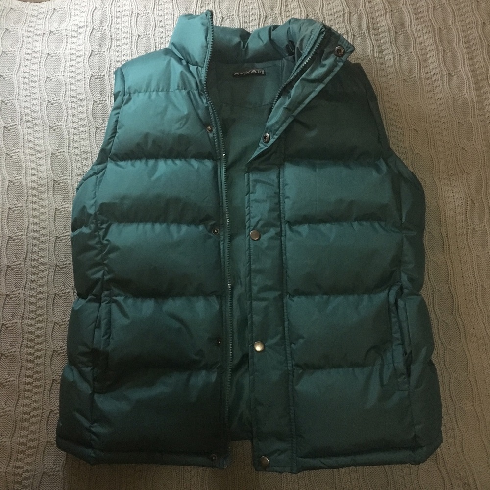 Teal Puffy Vest