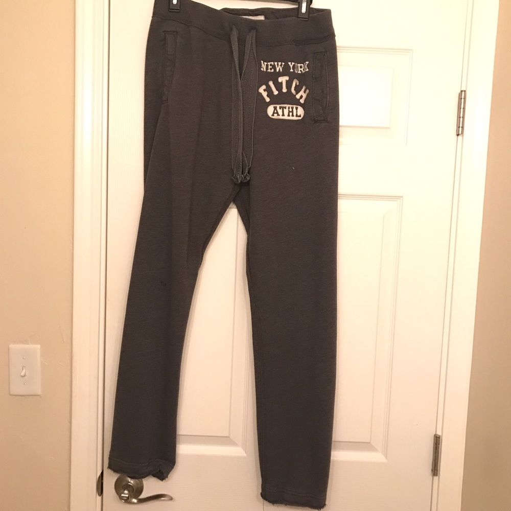 Abercrombie & Fitch grey sweatpants
