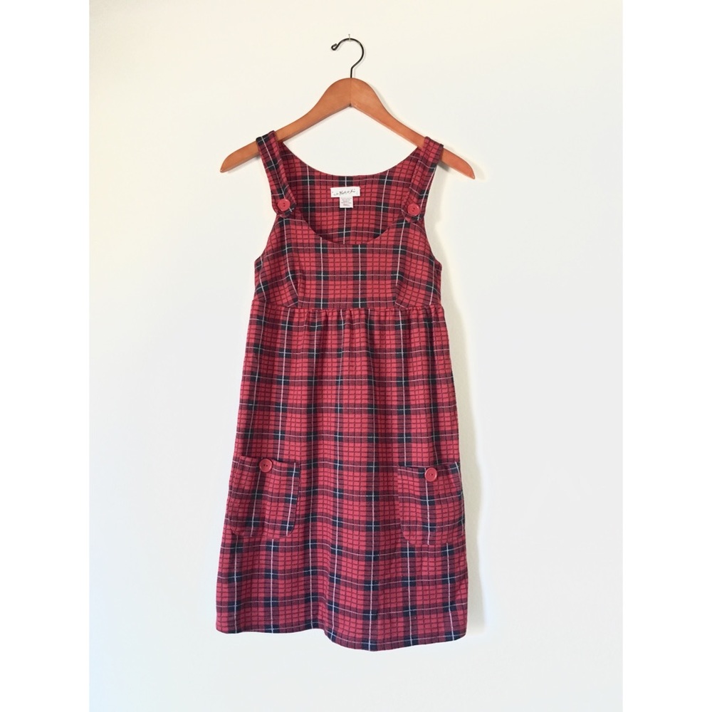 Red Plaid Romper