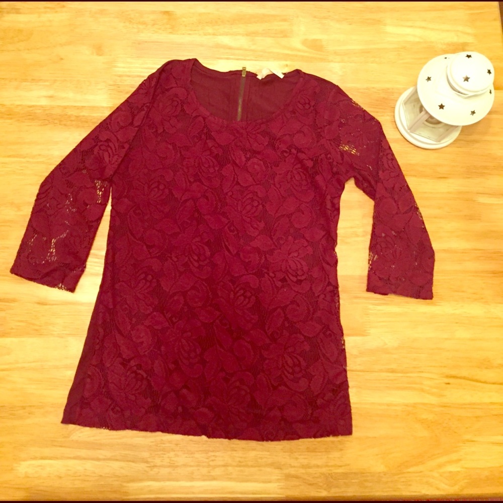 Medium sleeve women tops