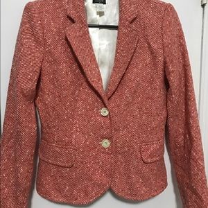 Pink J Crew Blazer