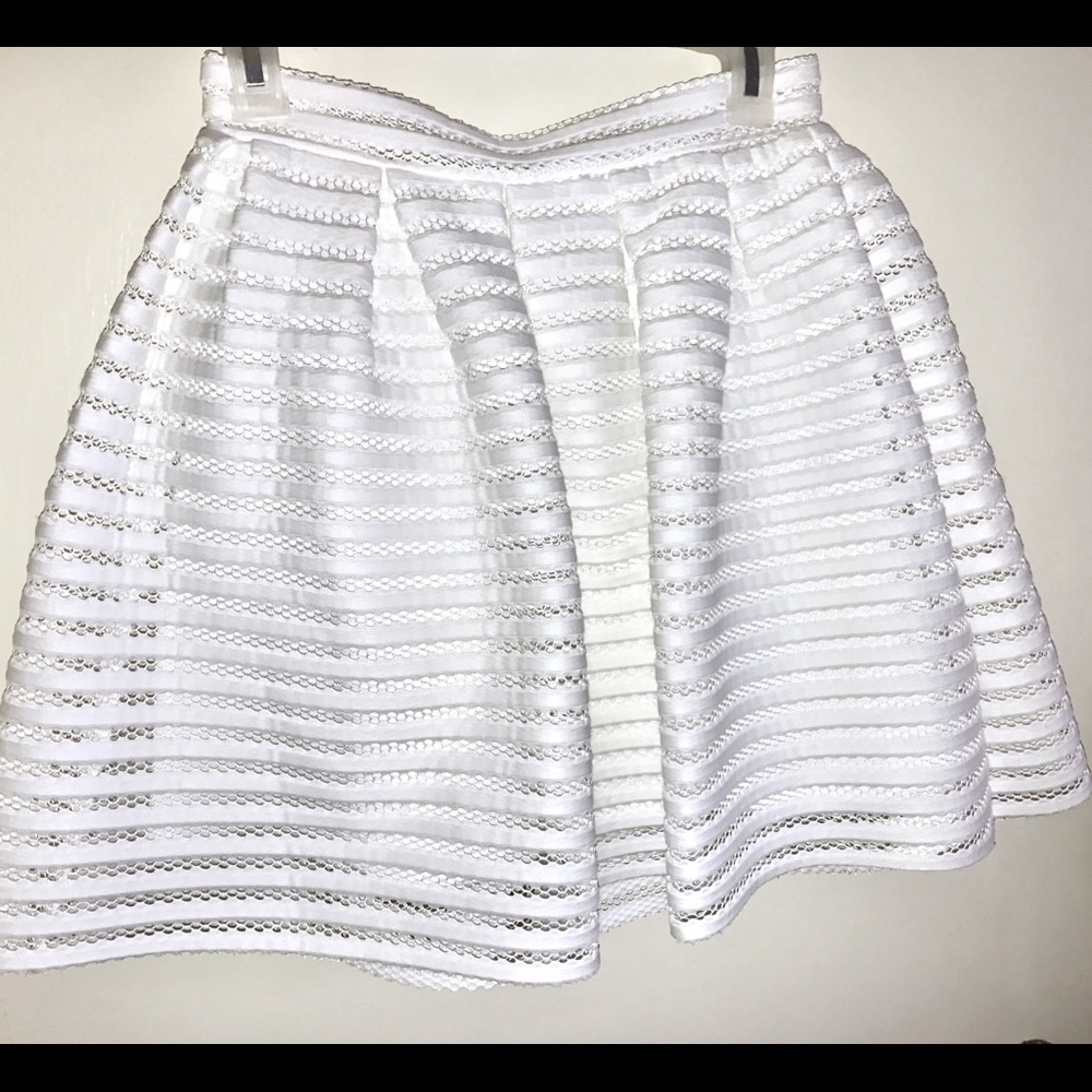 GB Ivory skater skirt