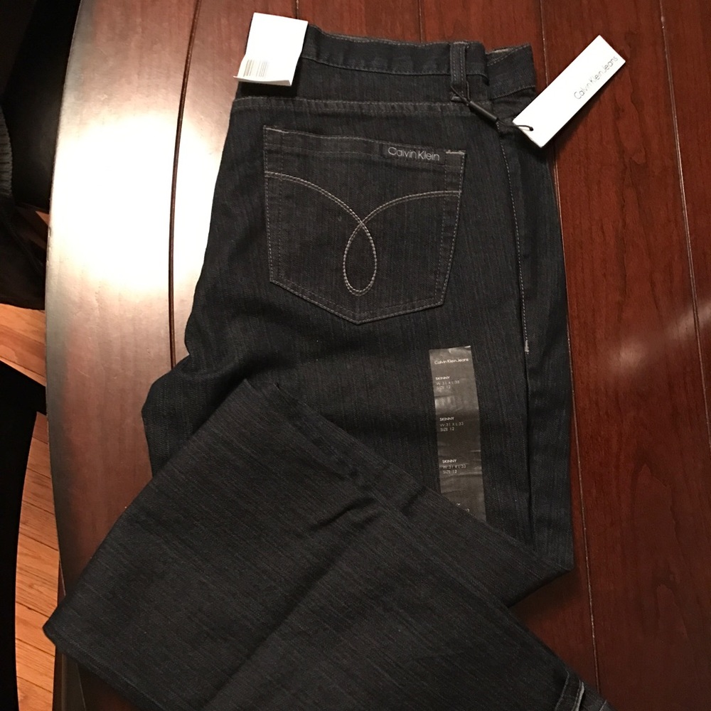 Calvin Klein skinny jeans!