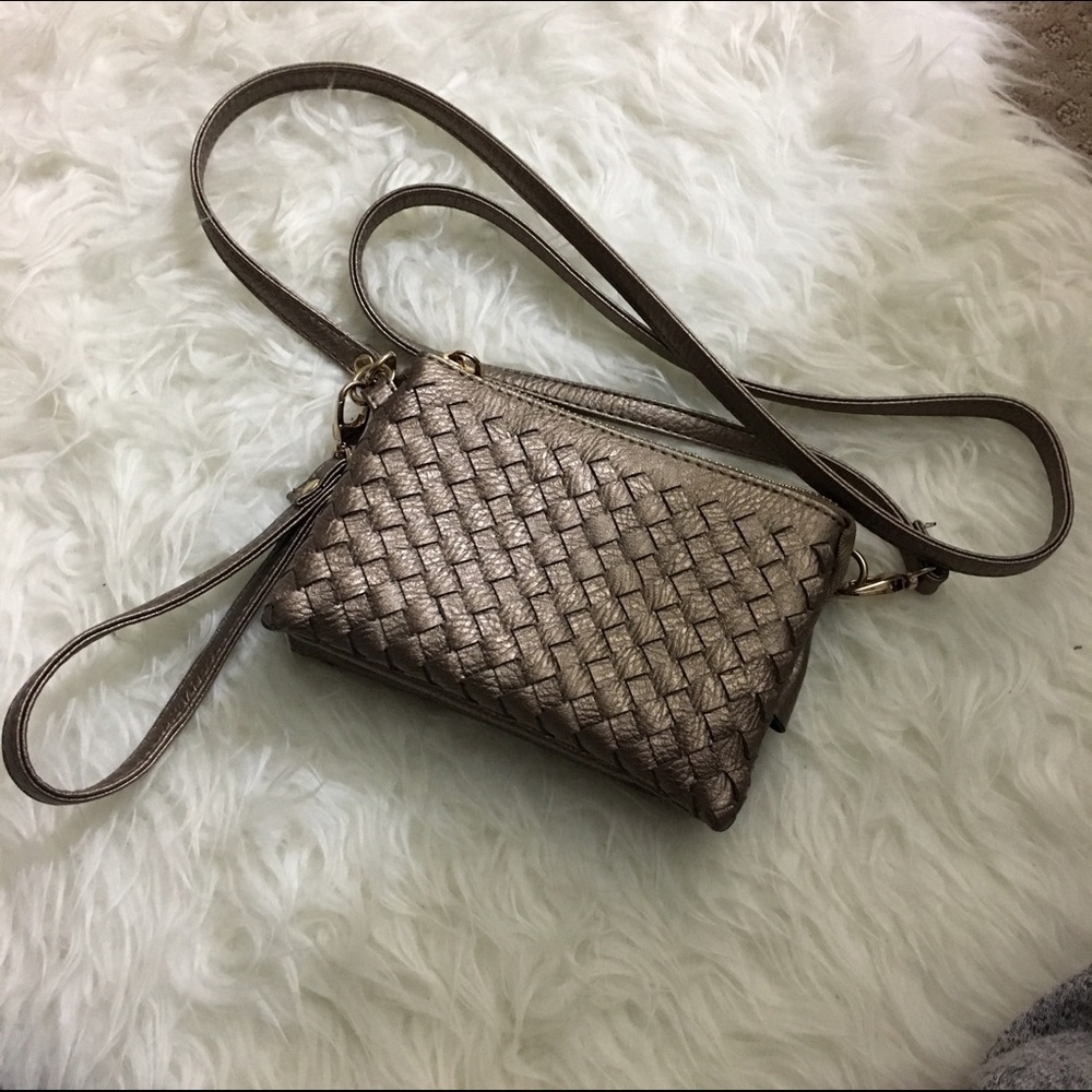 ✨LF✨ Metallic Crossbody & Wristlet